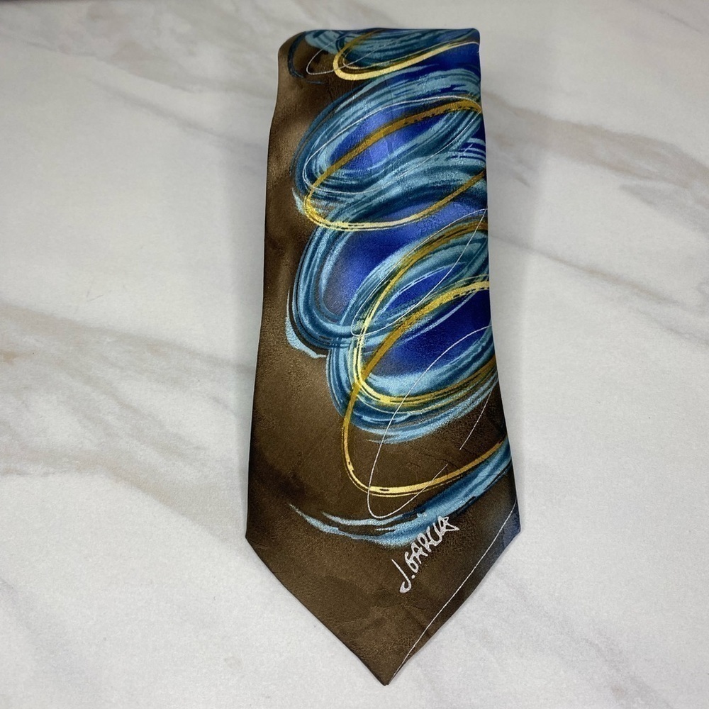 J. Garcia ‘Smoke Signal’ Collector’s Edition 100% silk necktie